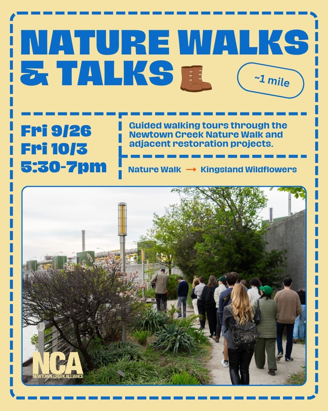 Nature Walks + Talk