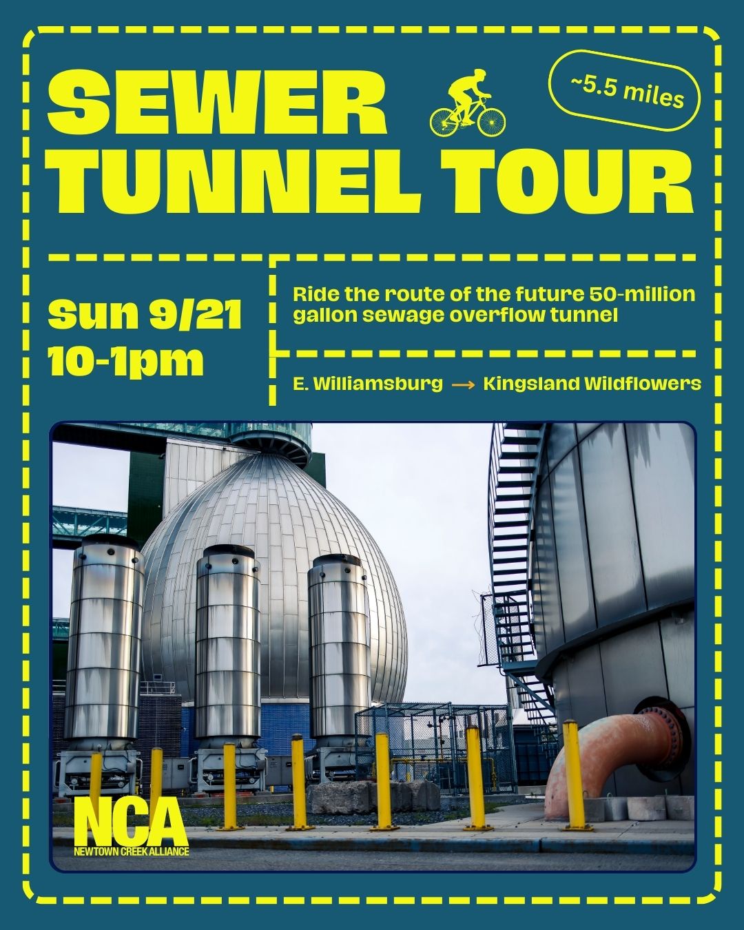 Sewer Tunnel Bike tour